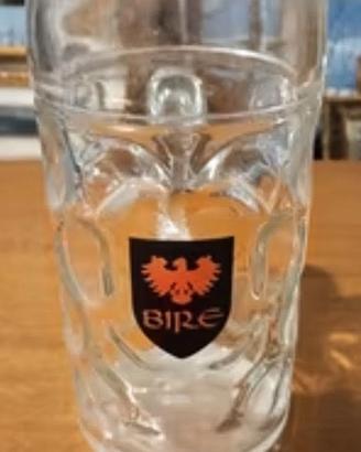 Boccale da birra da 1 litro vintage Bire
