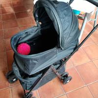 passeggino x cani usato pochissimo