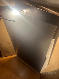 4 vetri fume’ neri per Pax Ikea 57x 101