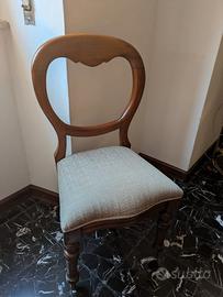 Sedie in stile inglese