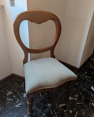 Sedie in stile inglese