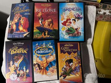 Film Disney in video cassetta VHS