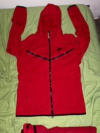Felpa Nike tech rossa