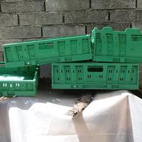 Cassette ortofrutta impilabili e richiudibili
