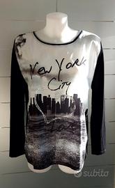 Oltre Maglia a maniche lunghe con stampa tg.M/L