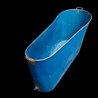 Splendida vasca in zinco fine 800