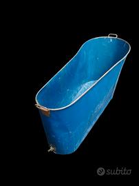 Splendida vasca in zinco fine 800