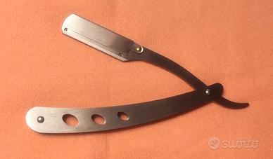 Shavette in acciaio🔸finitura effetto spazzolato