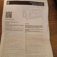 Lettino da campeggio + materassino spesso