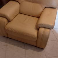 poltrona Vera pelle 