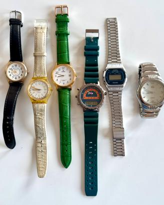 Lotto 6 Orologi