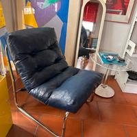 Poltrona in pelle,  Pixi Ikea anni ‘70