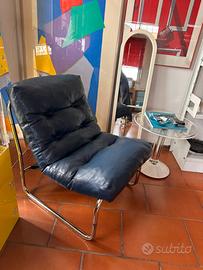 Poltrona in pelle,  Pixi Ikea anni ‘70