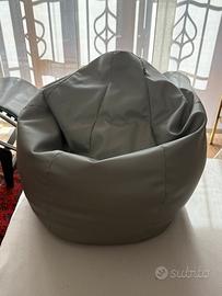 POLTRONA A SACCO ZANOTTA ORIGINALE GRIGIO OTTIME C