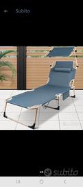 lettino prendisole 
