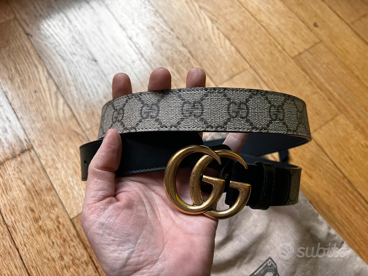 Cintura Gucci GG originale Abbigliamento e Accessori In vendita a Milano