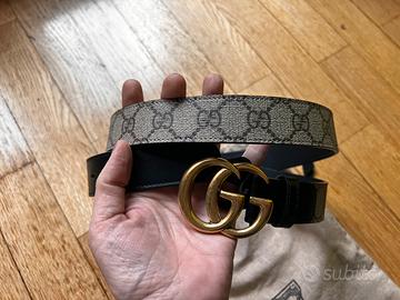 Cintura gucci outlet gg oro