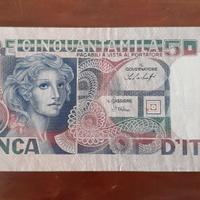 Lire 50000 volto di donna