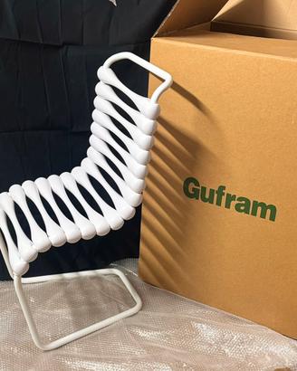 Set 4 sedie Gufram Bounche White by Karim Rashid