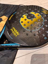 RACCHETTA PADEL MIDDLE MOON ECLIPSE 7 GOLD ATTACK