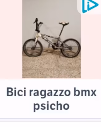 Bicicletta Ragazzo BMX PSICO