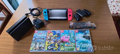 Nintendo Switch modello LCD + Giochi 