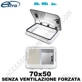 OBLO' EXTRAVENT 700X500 BIANCO CON ILLUMINAZIONE I