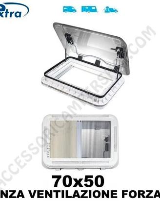 OBLO' EXTRAVENT 700X500 BIANCO CON ILLUMINAZIONE I