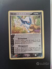 Pokemon Absol 18/110 stamped holo