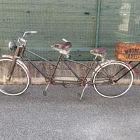Bicicletta tandem d'epoca
