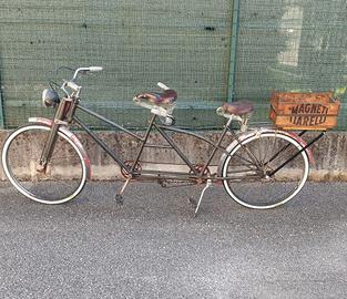 Bicicletta tandem d'epoca