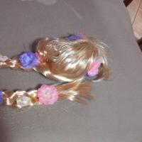 Parrucca carnevale Rapunzel