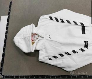 Felpa Off-White nuova con etichetta taglia M