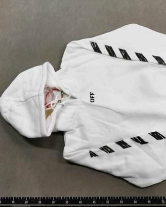 Felpa Off-White nuova con etichetta taglia M