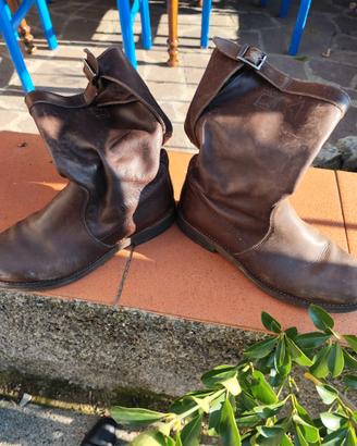 Stivali texani/ biker Bikkembergs marroni