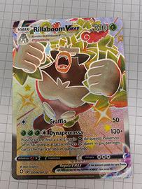Rillaboom vmax carta pokemon