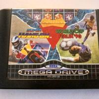 Mega Drive 3 In 1 COLUMNS+SUPER HANG ON+WORLD CUP