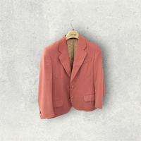 Giacca vintage rosa salmone in pura lana
