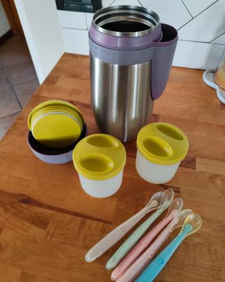 porta pappa termico Chicco - omaggio cucchiaini 