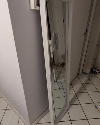 Specchio IKEA NISSEDAL bianco 40x150 cm