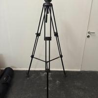 Cavalletto Manfrotto Gambe 546B Testa 501