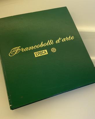 Raccolta francobolli d’arte Epoca