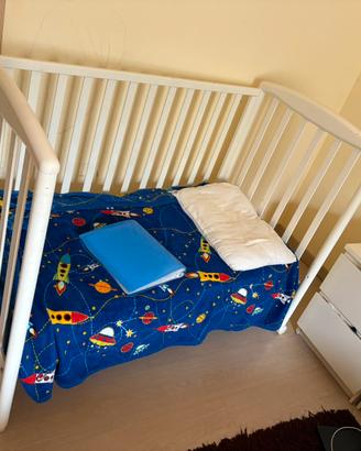 Lettino bimbo con materasso