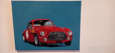 Dipinto Ferrari d'epoca 