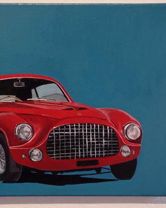 Dipinto Ferrari d'epoca 