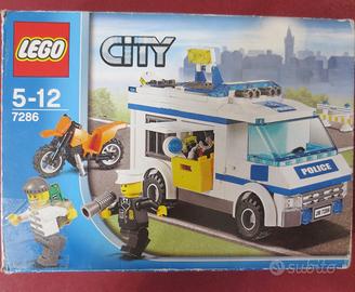 Lego city 7286 trasporto prigioniero completo 100%