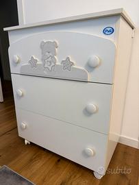 Cassettiera fasciatoio Pali