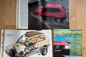 Rivista Quattroruote 320 365 380 Fiat Panda 4x4