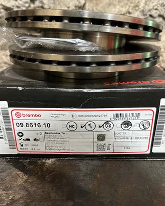 Set dischi freno Brembo Fiat/Ford 098616.10