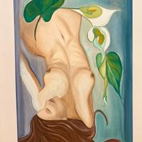 DIPINTO: Armonia di Donna e Calla